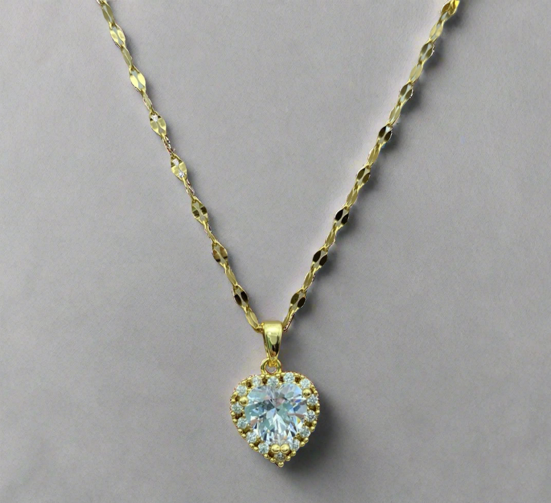 Sparkling Gold Plated Necklaces