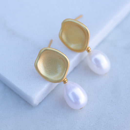 925 Silver Lyla Pearls 18K Gold Plated