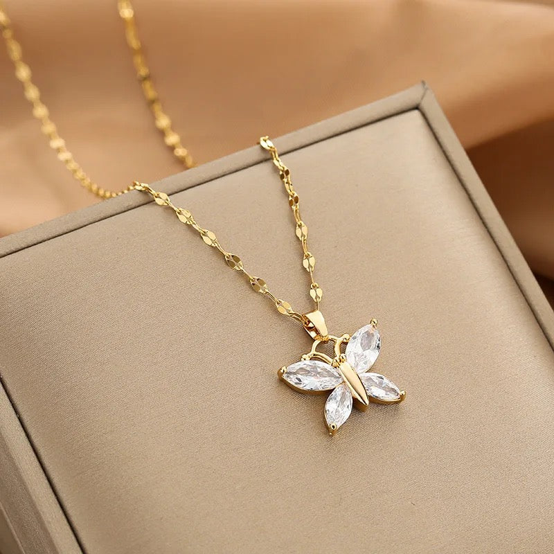 Sparkling Gold Plated Necklaces