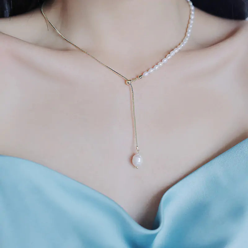 Pearl Drop Necklace