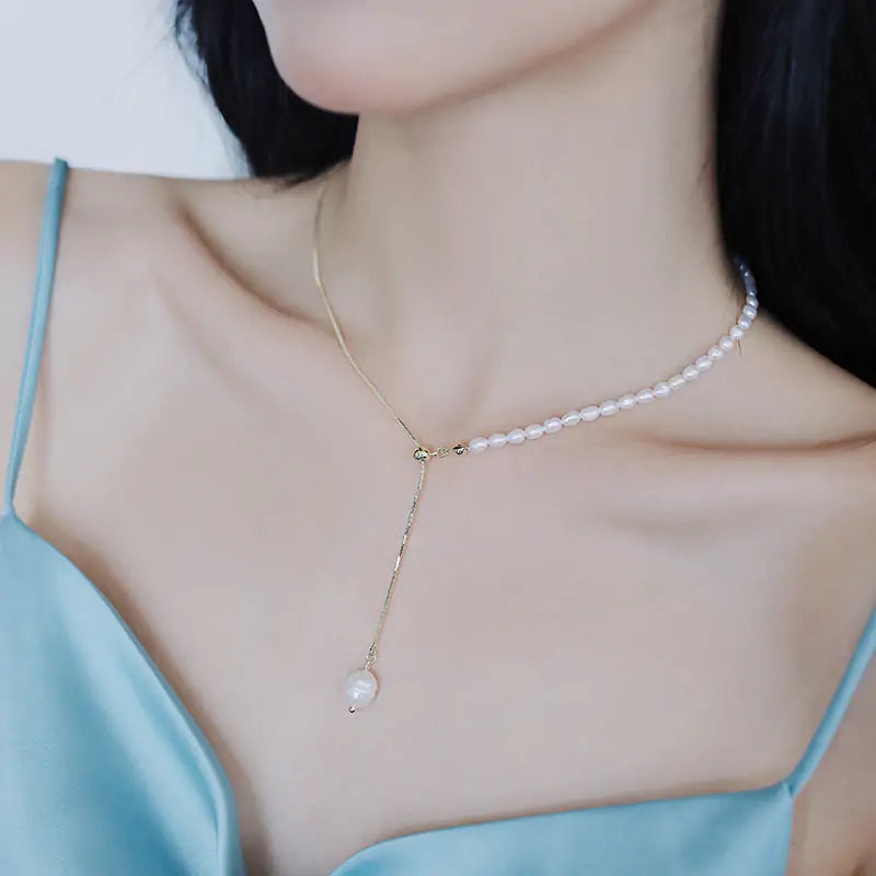 Pearl Drop Necklace